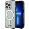 Θήκη BMW BMHMP14XHCRS Silver Ring MagSafe για Apple iPhone 14 Pro Max, διαφανής
