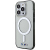 Θήκη BMW BMHMP14XHCRS Silver Ring MagSafe για Apple iPhone 14 Pro Max, διαφανής