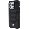 Θήκη BMW BMHCP15X22RPSK Leather Seats Pattern για Apple iPhone 15 Pro Max, μαύρη