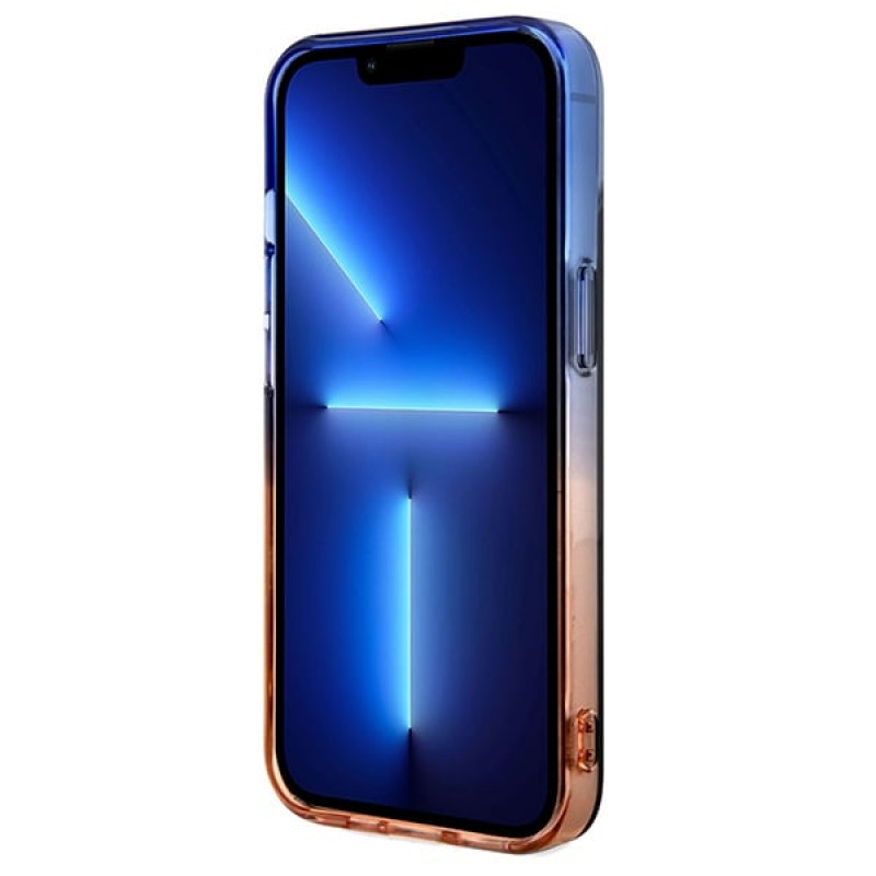BMW BMHMP15MHTGE Gradient Bumper MagSafe σκληρή θήκη για Apple iPhone 15 Plus / 14 Plus, γκρι