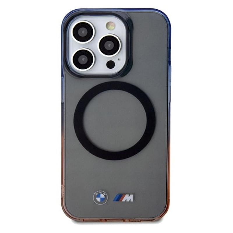 Θήκη BMW BMHMP15XHTGE Gradient Bumper MagSafe για Apple iPhone 15 Pro Max, γκρι