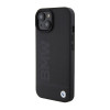 Θήκη BMW BMHMP15SSLLBK Signature Logo Imprint MagSafe για Apple iPhone 15, μαύρη