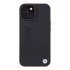 Θήκη BMW BMHMP15SSLLBK Signature Logo Imprint MagSafe για Apple iPhone 15, μαύρη