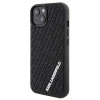 Karl Lagerfeld KLHCP15S3DMKRLK 3D Rubber Multi Logo θήκη hardcase για Apple iPhone 15, μαύρη