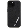 Karl Lagerfeld KLHCP15S3DMKRLK 3D Rubber Multi Logo θήκη hardcase για Apple iPhone 15, μαύρη
