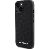 Karl Lagerfeld KLHCP15SPQKPMK Quilted K Pattern σκληρή θήκη για Apple iPhone 15, μαύρη