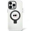 Θήκη Karl Lagerfeld KLHMP15LHMRSKHH Ring Stand Karl Head MagSafe για Apple iPhone 15 Pro
