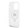 Θήκη Karl Lagerfeld KLHMP15LHMRSKHH Ring Stand Karl Head MagSafe για Apple iPhone 15 Pro