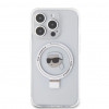 Θήκη Karl Lagerfeld KLHMP15LHMRSKHH Ring Stand Karl Head MagSafe για Apple iPhone 15 Pro