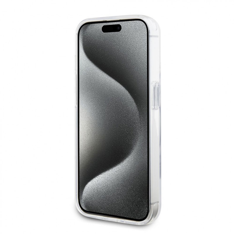 Θήκη Karl Lagerfeld KLHMP15LHMRSKHH Ring Stand Karl Head MagSafe για Apple iPhone 15 Pro