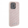 Karl Lagerfeld KLHCP15XPQKPMP Quilted K Pattern Σκληρή Θήκη για Apple iPhone 15 Pro Max, Ροζ