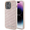 Karl Lagerfeld KLHCP15XPQKPMP Quilted K Pattern Σκληρή Θήκη για Apple iPhone 15 Pro Max, Ροζ
