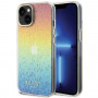 Guess GUHCP15SHDECMI IML Faceted Mirror Disco Iridescent σκληρή θήκη για Apple iPhone 15, πολύχρωμη
