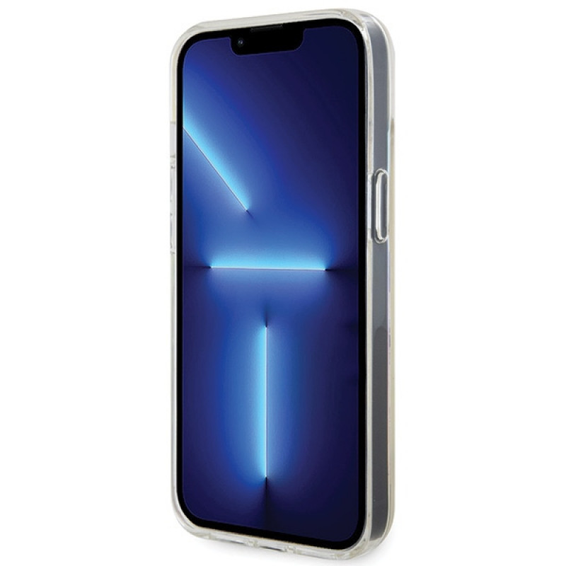 Guess GUHCP15SHDECMI IML Faceted Mirror Disco Iridescent σκληρή θήκη για Apple iPhone 15, πολύχρωμη