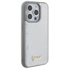 Guess GUHCP15XPSFDGSS Sequin Script Metal σκληρή θήκη για Apple iPhone 15 Pro Max, ασημί