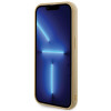 Guess GUHCP15LPMSDGSD Disco Metal Script σκληρή θήκη για Apple iPhone 15 Pro, χρυσή