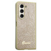 Guess GUHCZFD5HGGSHD Θήκη Glitter Script για Samsung Galaxy Z Fold5, Χρυσή