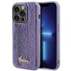 Guess GUHCP15XPSFDGSU Sequin Script Metal σκληρή θήκη για Apple iPhone 15 Pro Max, μωβ