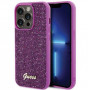 Guess GUHCP15XPMSDGSF Θήκη Disco Metal Script για Apple iPhone 15 Pro Max, Μωβ