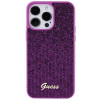 Guess GUHCP15XPMSDGSF Θήκη Disco Metal Script για Apple iPhone 15 Pro Max, Μωβ