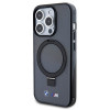 BMW BMHMP15LURSK Apple iPhone 15 Pro θήκη hardcase Ring Stand M Collection MagSafe, μαύρη