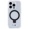 BMW BMHMP15LURST Apple iPhone 15 Pro θήκη σκληρή Ring Stand M Collection MagSafe, διάφανη