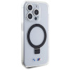 BMW BMHMP15LURST Apple iPhone 15 Pro θήκη σκληρή Ring Stand M Collection MagSafe, διάφανη