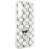 Karl Lagerfeld KLHCS23FEHNCMKLT Samsung Galaxy S23 FE (S711) σκληρή θήκη Monogram Choupette, διαφανής