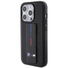 BMW BMHCP15LGSPPRK Apple iPhone 15 Pro θήκη hardcase Grip Stand Smooth & Perforated, μαύρη