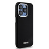 DKNY Apple iPhone 15 Pro θήκη σκληρή Liquid Silicone Small Metal Logo MagSafe, μαύρη