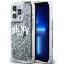 Θήκη DKNY Apple iPhone 15 Pro Max hardcase Liquid Glitter Big Logo, μαύρη