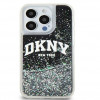 Θήκη DKNY Apple iPhone 15 Pro Max hardcase Liquid Glitter Big Logo, μαύρη