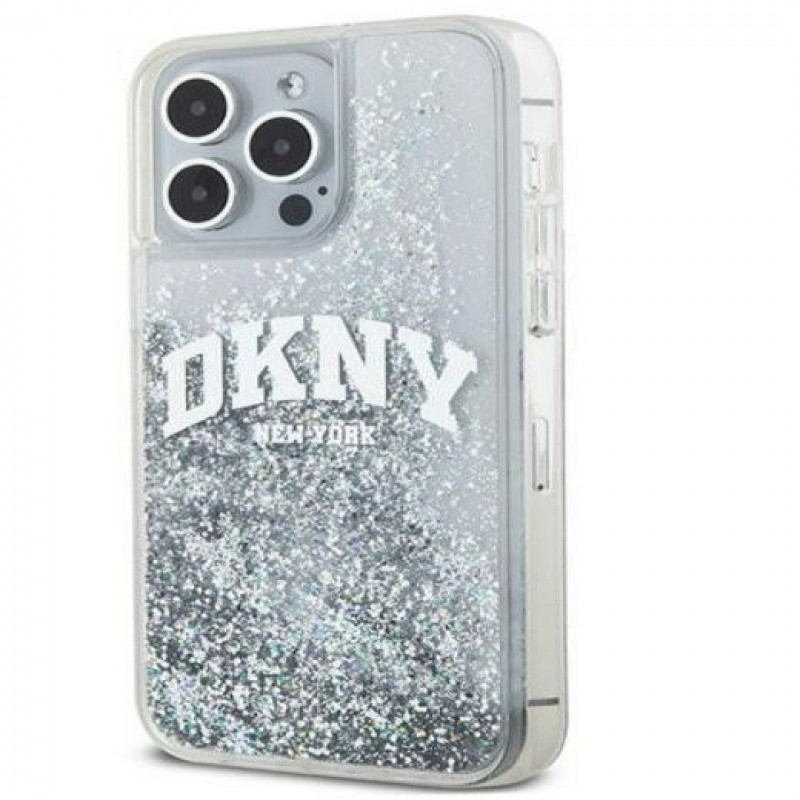 Σκληρή θήκη DKNY Apple iPhone 15 Pro Max Liquid Glitter Big Logo