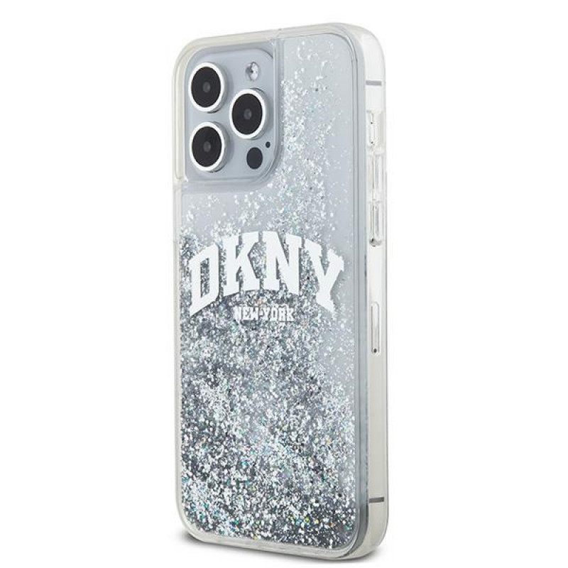 Σκληρή θήκη DKNY Apple iPhone 15 Pro Max Liquid Glitter Big Logo