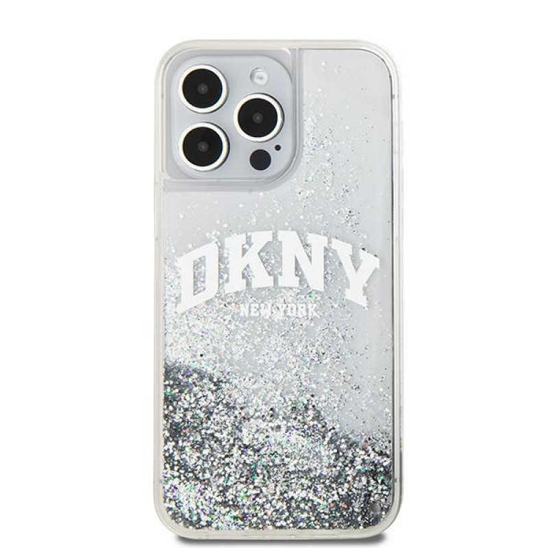 Σκληρή θήκη DKNY Apple iPhone 15 Pro Max Liquid Glitter Big Logo