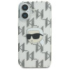 Θήκη Karl Lagerfeld Apple iPhone 16 σκληρή IML Karl Head Electroplated, διαφανής