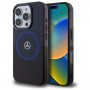 Θήκη σκληρή Mercedes MEHMP16X23HBIKV Apple iPhone 16 Pro Max MB Double Layer BiColor MagSafe, μαύρο μπλε