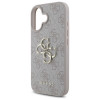 Guess GUHCP16S4GMGPI Apple iPhone 16 θήκη σκληρή 4G Big Logo, ροζ