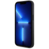 Θήκη Guess 4G Stripes MagSafe με πορτοφόλι για Apple iPhone 15, μαύρη
