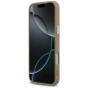 Θήκη Guess Grained Triangle Logo MagSafe για Apple iPhone 17 Pro Max, καφέ