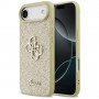 Θήκη Guess Fixed Glitter Big 4G σκληρή για Apple iPhone Air, χρυσή