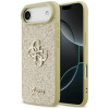 Θήκη Guess Fixed Glitter Big 4G σκληρή για Apple iPhone Air, χρυσή
