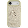 Θήκη Guess Fixed Glitter Big 4G σκληρή για Apple iPhone Air, χρυσή