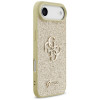 Θήκη Guess Fixed Glitter Big 4G σκληρή για Apple iPhone Air, χρυσή
