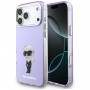 Θήκη MagSafe Karl Lagerfeld KLD22568 IML Aquarelle Karl & Choupette & Logo για Apple iPhone 17 Pro Max, μωβ