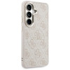 Guess GUE005375 4G Embossed Ring MagSafe Σκληρή Θήκη για Samsung Galaxy S26+, ροζ