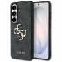 Guess GUE005301 4G Big Metal Logo Θήκη Σκληρή για Samsung Galaxy S26+, μαύρη