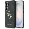 Guess GUE005301 4G Big Metal Logo Θήκη Σκληρή για Samsung Galaxy S26+, μαύρη