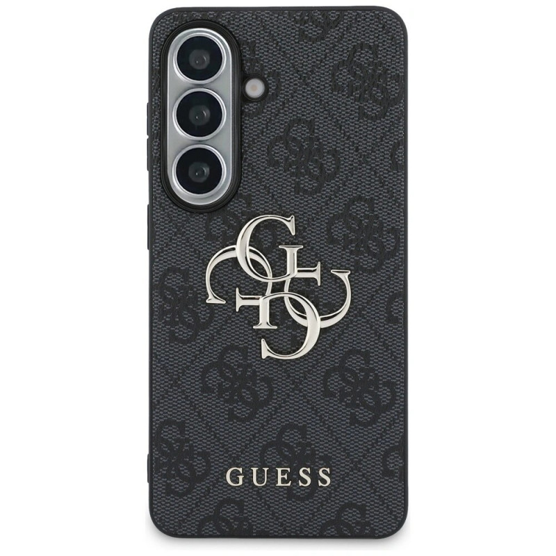 Guess GUE005301 4G Big Metal Logo Θήκη Σκληρή για Samsung Galaxy S26+, μαύρη