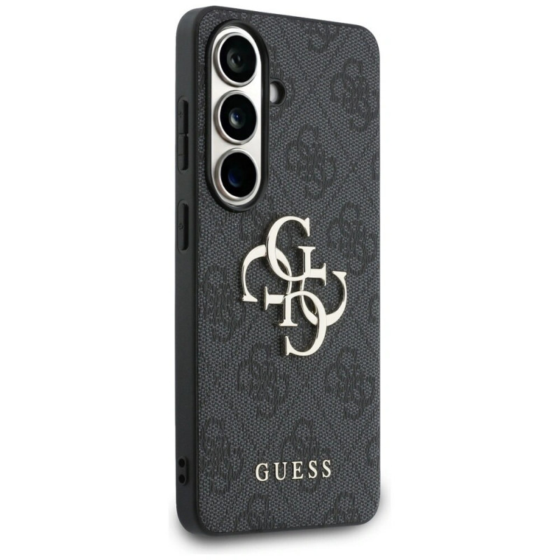 Guess GUE005301 4G Big Metal Logo Θήκη Σκληρή για Samsung Galaxy S26+, μαύρη